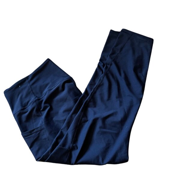 Old Navy Navy Blue High Rise Leggings Size 2X - Picture 1 of 4
